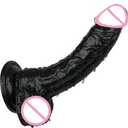 7 Inch Black Dildo Realistic Dildos for Women Small Penis With Suction Cup Cock Vaginal G-spot Anal sexy Toys