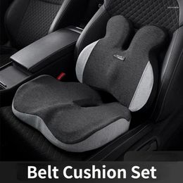 Pillow Car Set Ergonomic Design Orthopaedic Auto Seat For Coccyx Sciatica Back Pain Relief Pad