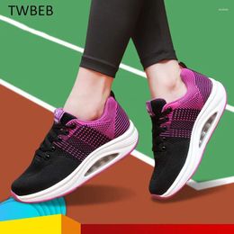 Casual Shoes Fashion Sneakers Women Mesh Breathable Flat Anti-Slip Woman Sneaker Outdoor Trainer Female Zapatos De Mujer Sport Shoe