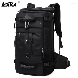 Backpack KAKA Men Travel Bag 40L Large Capacity Polyer Waterproof Backpacks Women High Quality Shoulder Luggage Bags Bagpack