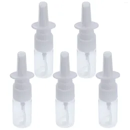 Storage Bottles Nasal Travel Spray Bottle Pump Sprayer Mist Nose Refillable For Saline Water Wash