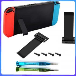 Joysticks Replacement Back Shell Kickstand With Repair Tool Kit Back Bracket For Nintendo Switch Console Games Accessories