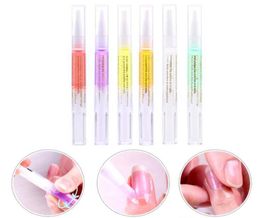 Nail Nutrition Oil Pen Nail Treatment Cuticle Revitalizer Oil Prevent Agnail Nail Gel Polish Nourish Skin oil 15 styles whole5475611