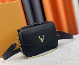 Womens designer cross body bag luxurys Oxford handbag classic-flower letter crossbody bags Top-quality leather ladies fashion metal digram shoulder makeup purse