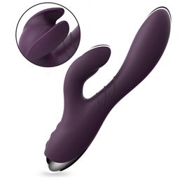 Bunny Vibrator Clitoris Kneading Sex Toy For Adult Couple Gspot Stimulating 10 Modes Dildo Waterproof Rabbit Vibrating 240412