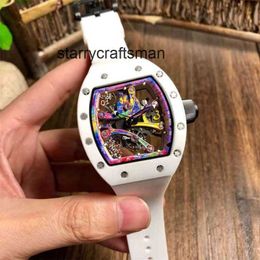 Men Watch Out Top watch Date Business Leisure Ceramic Automatic Mechanical Superclone Hollowed Luminous Fashion Tape