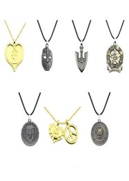 Pendant Necklaces Anime JOJOS BIZARRE ADVENTURE Metal Rope Chain Killer Queen Higashikata Josuke Jewellery Ketting Necklace For Fans5237966