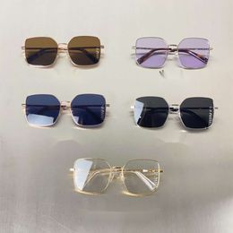 mui mui fashion sunglasses designer Top for men and woman Gold Edge Ins Street Shot Womens Sunglasses UV400 street snap Customised myopia glasses with original box