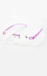 Sunglasses Women Reading Glasses Men Unisex Resin Lens Frameless Purple DropProof 10 15 20 25 30 35 R002Sunglasses1931920