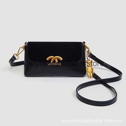 Evening Bags Korean Underarm Small Bag for Women 2024 New Spring/Summer Popular Black Matte Square Instagram Versatile Crossbody H240417