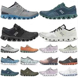 Shoes shoes Cloud 0N X1 Running for Men Women Triple Black Asphalt Grey Al0N White Niagara Blue Orange Sea Pink 0N cloudswift trainers lifestyle
