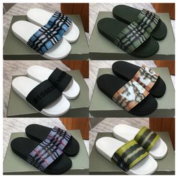 2024 New top Luxury Designer slides slipper Letters slippers for men women Hot Fashion unisex Pool beach flip flops