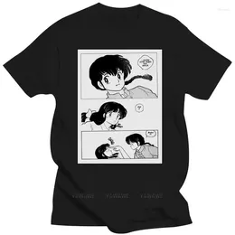 Men's Polos Fashion Akane Tendo Ranma 1/2 T-Shirt For Men Round Neck Cotton T Shirt Classic Short Sleeve Tees Summer Clothes Tshirts