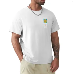 Men's Polos Peach High Noon T-Shirt Edition Cute Tops Graphics Men Clothes