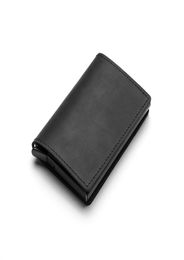 Smart Wallet 2021 Genuine Leather Theft Holder Box Slim Clutch PopUp For business Men3960784