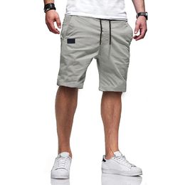 Mens Fashion Hip Hop Shorts Summer Cotton Casual Capris Running Sports Shorts Street Pants High Quality Straight Leg Pants 240409