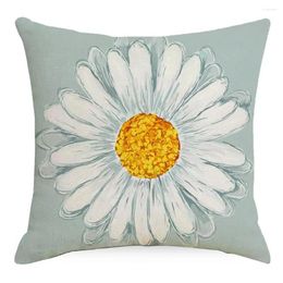 Pillow Easy Maintenance Throw Pillowcase Elegant Floral Print Set Soft Durable Covers For Home Decor Exquisite