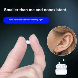 Invisible Earphones Mini Headphones Bluetooth TWS Wireless Sleepwith Microphone HD Call Semi-In-Ear Earbuds Noise Reduction 240411