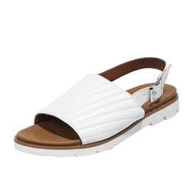 new sandals slide slippers women beach summer low Heel shoes Buckle sandals outdoors summer shoes black sliver white casual shoes size 36-42