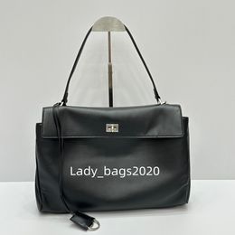 Large Maxi RODEO Bag Handbag Luxury Crush Tote Women Designer Locker Hobo Soft Leather Monaco Pochette Removable Shoulder Strap Crossbody Lock Men Hourglass Bag