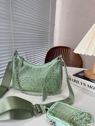 Diamond Crossbody Torby hobo torebka dla kobiet luksurys torebki Wysokiej jakości damskie skórzana torba na ramię