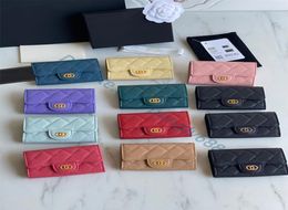 Top Quality classic luxury designers short wallets mens for Women real leather pvc Business credit card holder men wallet womens w1597613