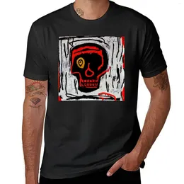 Men's Polos Famous Artist Skull Black Graffiti Art T-shirt Summer Tops Sports Fans Graphics Mens Cotton T Shirts