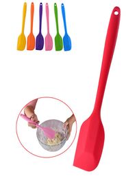 Silicone Spatula Cake Spatula Flat Spatulas Cream Spatulas Mixing Batter Scraper Brush Butter Mixer Cake Brush Kitchen Bake Tool V7994580