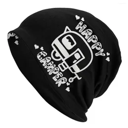 Berets Happy Camping Trailer Camper Sport Thin Hats White Bonnet High Quality Skullies Beanies Caps