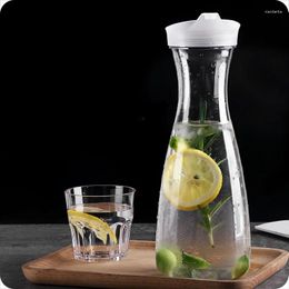 Water Bottles Carafe Pitchers With Lid Drink Dispensers For Parties Mimosas Tea Wine And Juice Drinkware Container Plastic