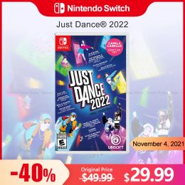 Deals Just Dance 2022 Nintendo Switch Games 100% Original Physical Game Card Music Genre 16 Players for Switch OLED Lite Game Console