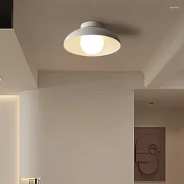 Ceiling Lights Japanese Style Light Modern LED Lamp Round G9 5W Indoor Lighting Room Decor For Living Bedroom Corridor