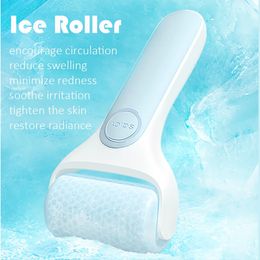 Ice Roller for Face Eye Cold Derma Roller Cryotherapy Skin Care Rolling Massage Puffiness Migraine Pain Relief Redness 240417