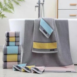 Towel Drop Face Bath Absorbent Cotton Set Bathroom El Travel Washable Towels 2pcs/set