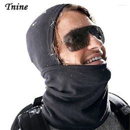 Berets Tnine Military Mask Wargame Tactical Facemask Windproof CS Tactics Cap Free Size Wind Mas Hat