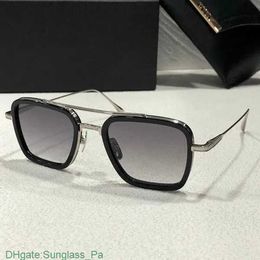 2024 Vintage Pilot Square Women's Men Sunglasses Fashion Designer Shades Golden Frame Style Sun Glasses Mens UV400 Gradient LXN-EVO DITA Sunglass TYZQ