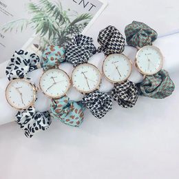 Wristwatches Fashion Women Scarf Band Party Casual Watch Luxury Ribbon Streamer Quartz Relogio Feminino Montre Femme