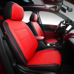 Seat Covers Full Set Durable Waterproof Leather for Pickup Truck Fit for Chevy Equinox 2018to2024 Chevrolet Equinox 2018-2024