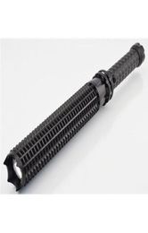 XPEQ5 LED Spiked Mace Baseball Bat Long Tactical Flashlight Torch Lamp Black9489010