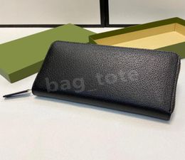 Lady Luxury Wallets Men Fashion Coin Pocket Black Leather Clutch Bag Modern Classic Handbags Shopping Purse Card Holder8353750