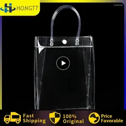 Storage Bags Actual Transparent Wash Bag Innovative Bottled Fashionable Pvc Tote Fashion Handbag Convenient Trend