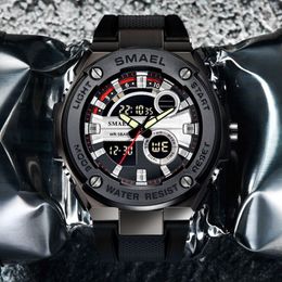 Men Military Watches Brand Luxury SMAEL Sport Quartz Wristwatches Male Watches relogio Digital 1625 Sport Watches Waterproof Men331R