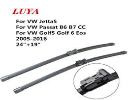 LUYA wiper Blade in Car windshield wiper For Eos Jetta5 / Passat B6 B7 CC / Golf5 Golf 6 2005-2016 Car Accessories4484584