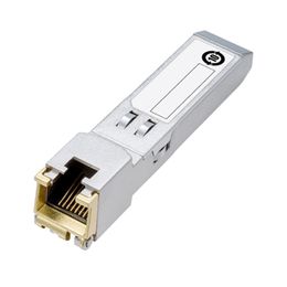 Porta ottica SFP da 2,5 g alla porta elettrica RJ45 Modulo Gigabit Porta di rete Gigabit Converter Plug and Play Dispositivo Ottica Porta Ottica per la connessione del cavo di rete