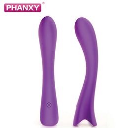 PHANXY Powerful G-Spot Vibrator for Women Soft Silicone Realistic Dildo Clitoris Stimulator Massager sexy Shop Toys for Adults 18