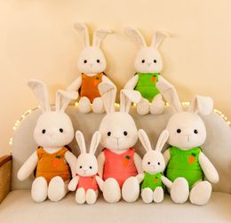 Cross border Creative Little White Rabbit Doll Plush Toy Rabbit Cloth Doll Girl Pillow Birthday Gift Wholesale