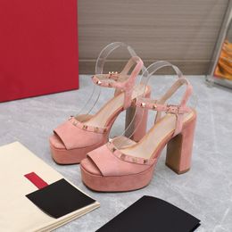Mirror quality pump designer women sandals peep toes genuine leather luxury fashion wedding shoes 11cm super high heels dress shoes slingback sandal with box