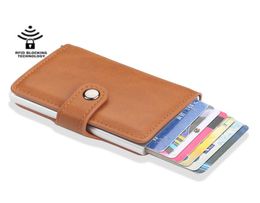 Auto Popup Card Holder Designer RFID Leather Credit Cards Case Organiser Women Men Fashion Pocket Receipts Bags Wallet Purse k9129141674