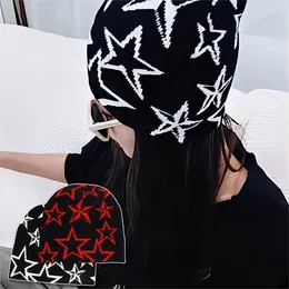 Ball Caps Pentagram Knit Hat Men Women Jacquard Europe America Hats Hip Hop Outdoor Sports Trend Harajuku Street Style