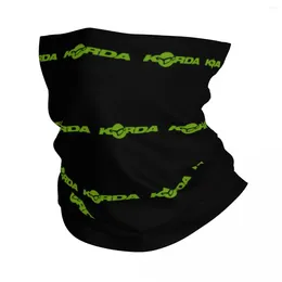 Scarves Korda Bandana Neck Gaiter Printed Balaclavas Mask Scarf Multi-use Headband Outdoor Sports Unisex Adult Washable